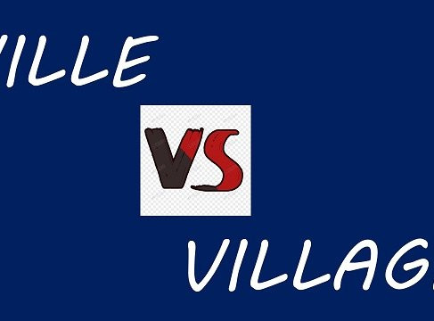 Ville ou Village ? Duel de clochers…et de chiffres